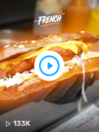 Vidéo TikTok French Burger : zoom sur les long burgers