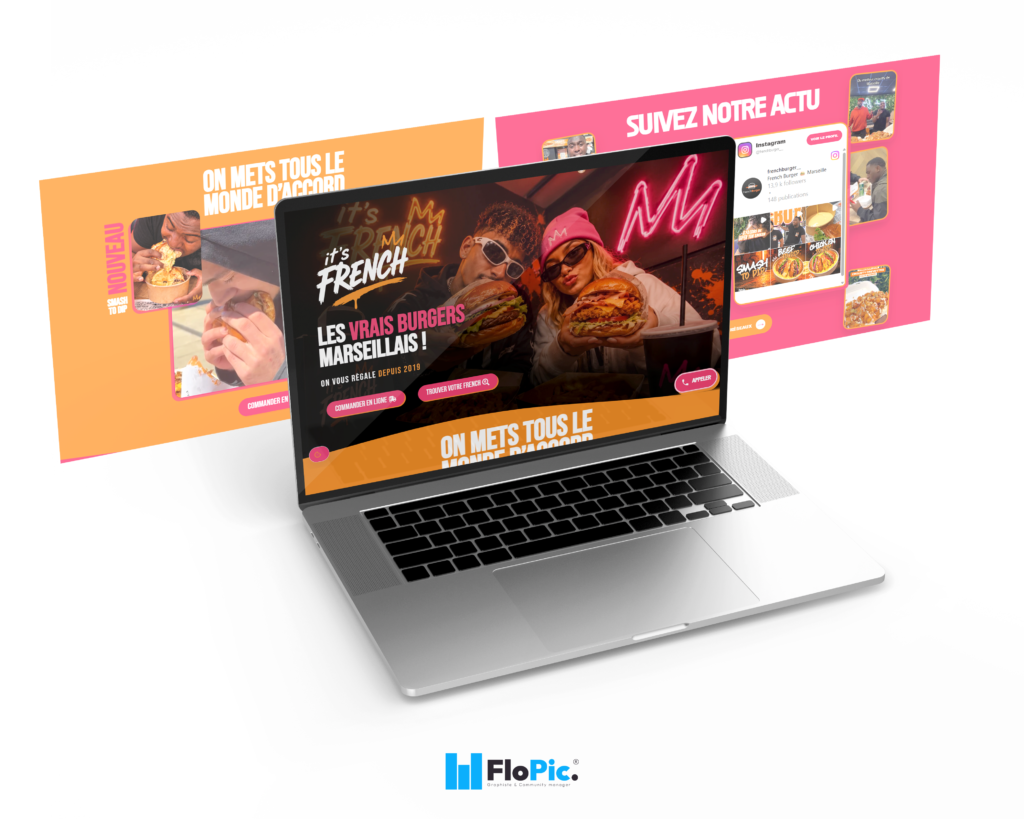 Site web nouvelle identité pour It’s French
